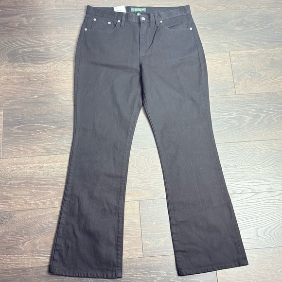 Ralph Lauren Black Flare Jeans - Picture 1 of 9